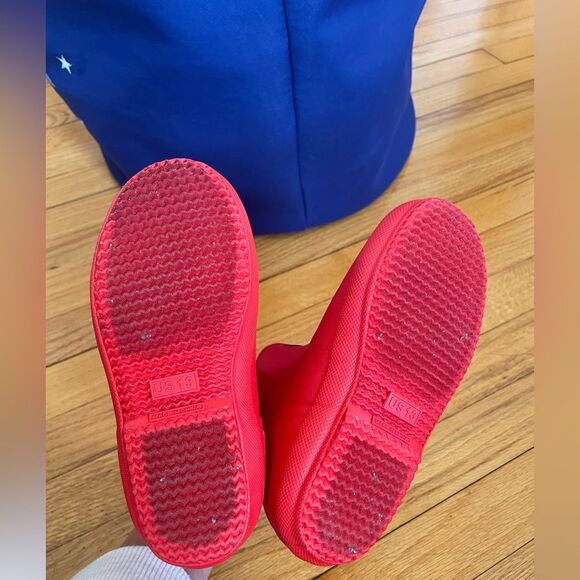 Hunter Big Kids Finley pull on waterproof rain boots size 13 new - Picture 6 of 8